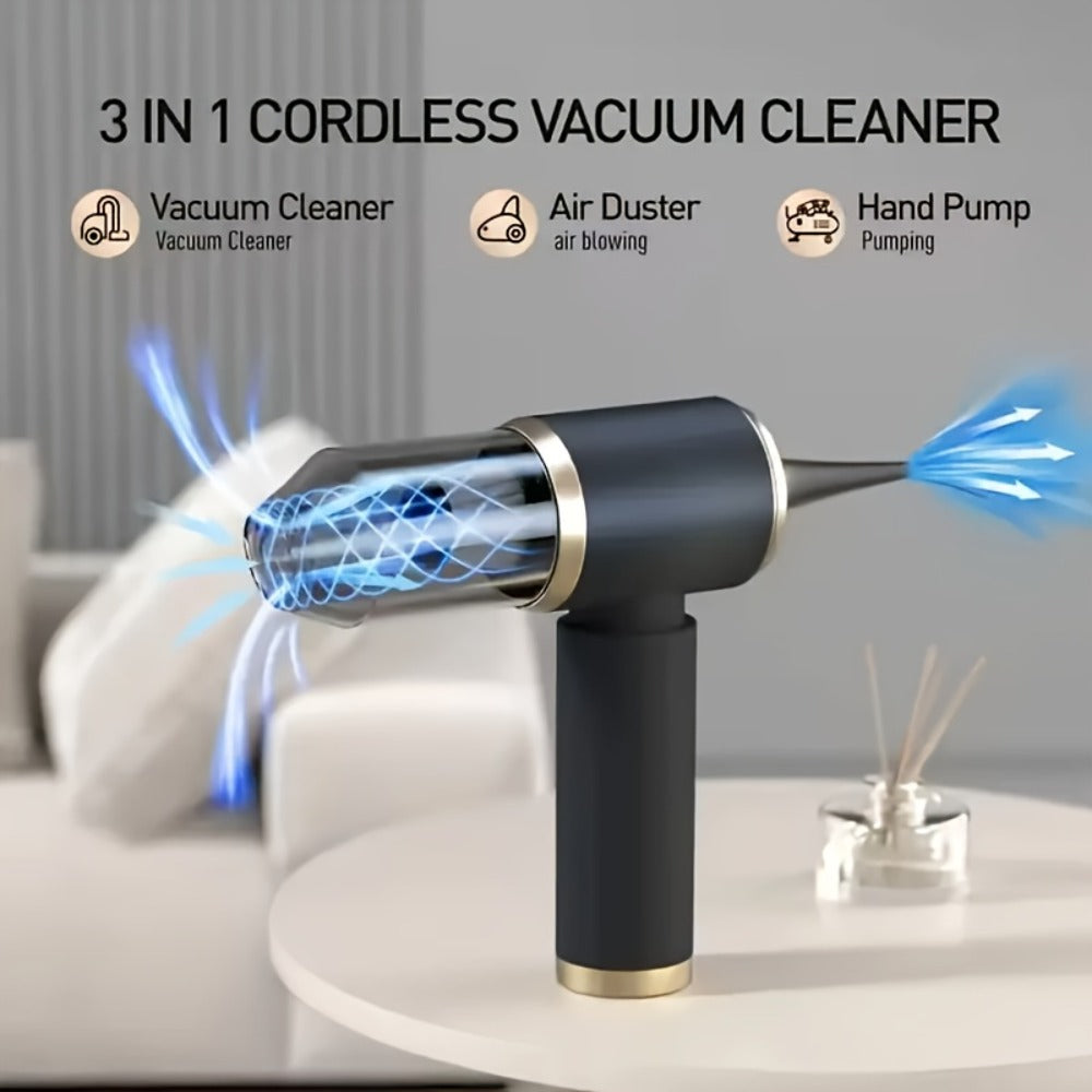 Cordless Vacuum Cleaner 6KPA Suction with Blow Air Function, Portable Handheld Car & Home Vacuum