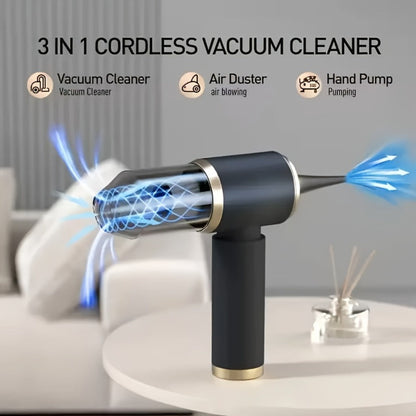 Cordless Vacuum Cleaner 6KPA Suction with Blow Air Function, Portable Handheld Car & Home Vacuum