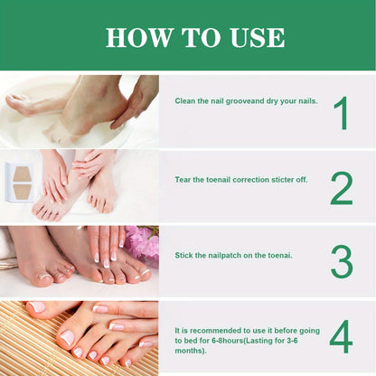Nail Patches 88Pcs, Nail Strengthening Stickers for Fragile, Thin, Cracked Toenails & Fingernails