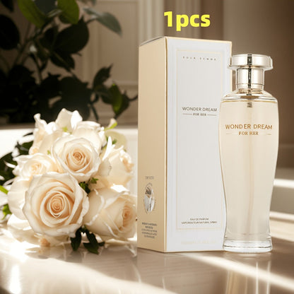 Perfume for Women 100ml EDP with White Musk, Sandalwood and Vanilla in One or Two-Piece Options
