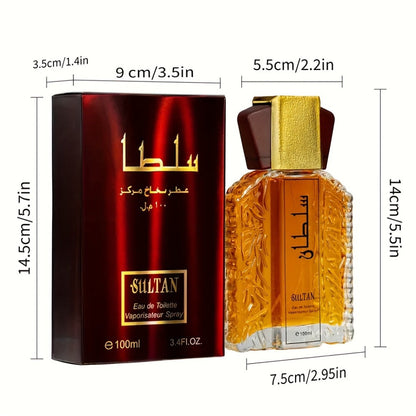 Oud Perfume for Men Arabian Dubai Fragrance Oil Sophisticated Scent Musk Amber Sandalwood for Bath Time, Home Spa and Personal Care