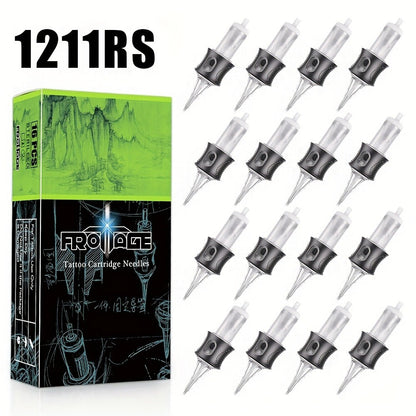Tattoo Cartridge Needles with Frotage Label, 26 Retained RL RLT RS CM and M1 Cartridge Size Options