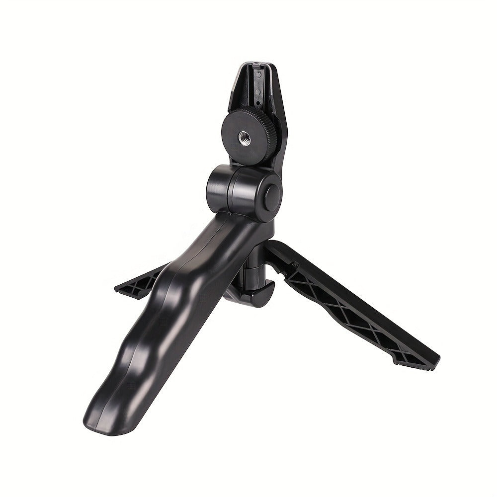 All-in-One Content Creator Kit with LED Ring Light Microphone Folding Tripod & Bluetooth Remote