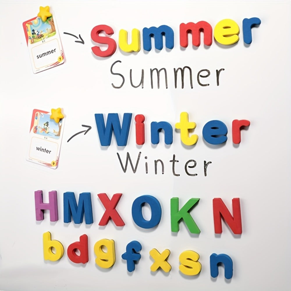 Magnetic Letters and Numbers for Kids 79-Piece Colorful Alphabet Fridge Magnets with the Listed Color, Size or Set Options for Everyday Use