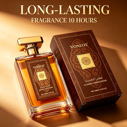 Cologne Spray for Men DUBAI SUDAN 3.4 oz with Gold Bottle and 1, 2 or 3 Piece Set Options for Gifting