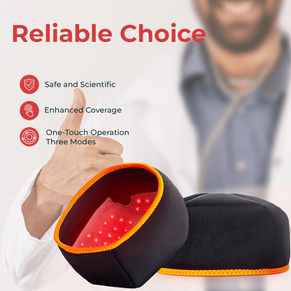Red Light Therapy Cap 101 LEDs Detachable LED Panel Infrared Light Hat for Brain Relaxation for Entryways, Bedrooms and Living Spaces