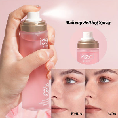 3-in-1 Makeup Setting Spray Prime Hydrate & Set Long-Lasting Waterproof Sweat-Proof Moisturizing Face Mist