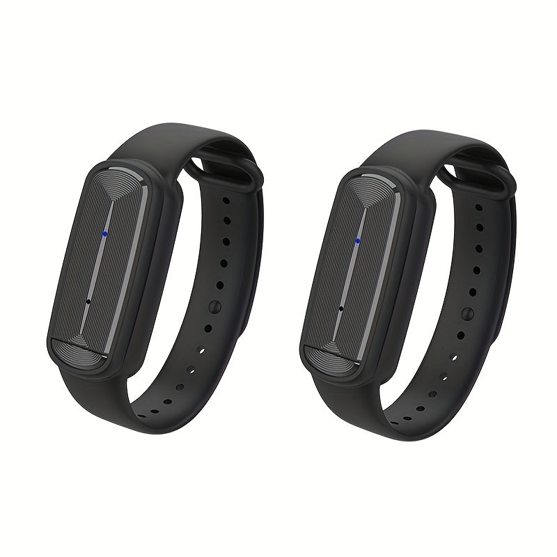 Mosquito Bracelet, Ultrasonic Soundwave Technology, USB Rechargeable, Wristband for Camping Outdoor Hiking Travel