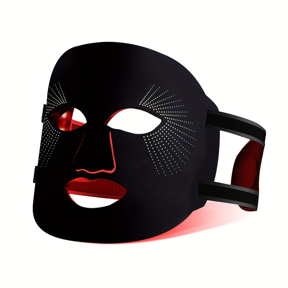 Red Light Therapy Face Mask 7 Color LED, FDA Cleared Silicone Mask for, Wrinkles, Acne & Skin Whitening