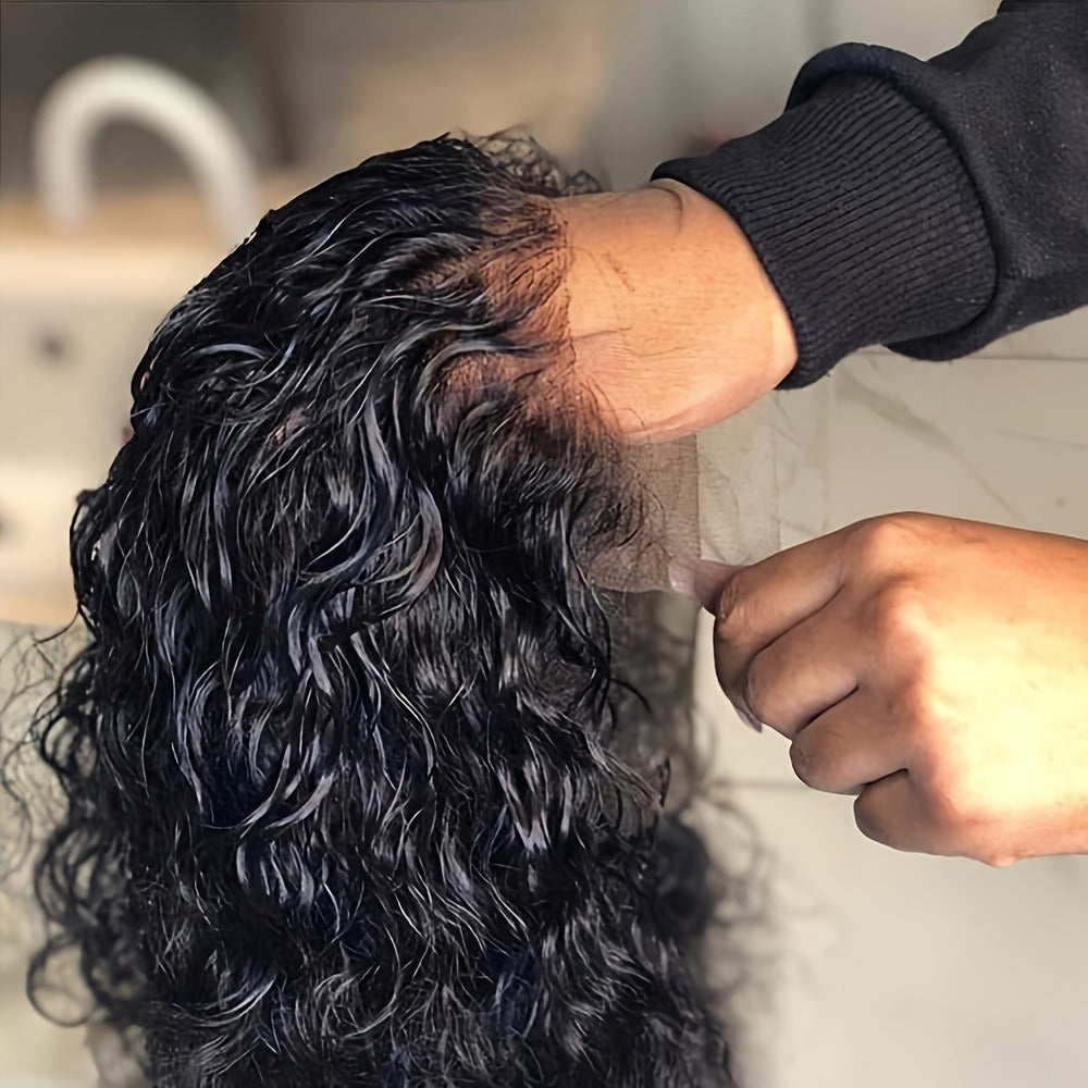HD Lace Body Wave Wig 13x4 180% Density Human Hair Pre Plucked Glueless Natural Hairline for Women