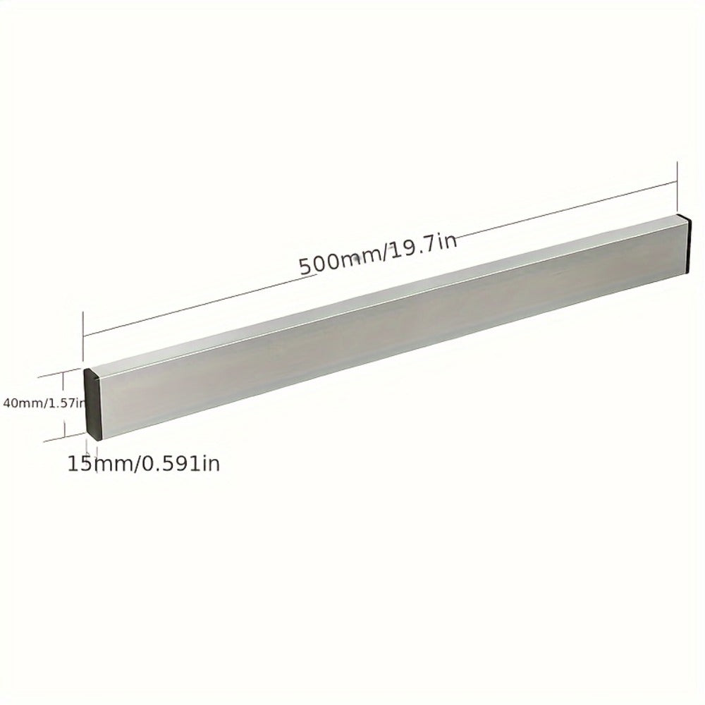 Magnetic Knife Holder Wall Mounted, Stainless Steel Punch-Free Knife Strip Rack for Kitchen, Holds Chef Knife Santoku Bread Knife