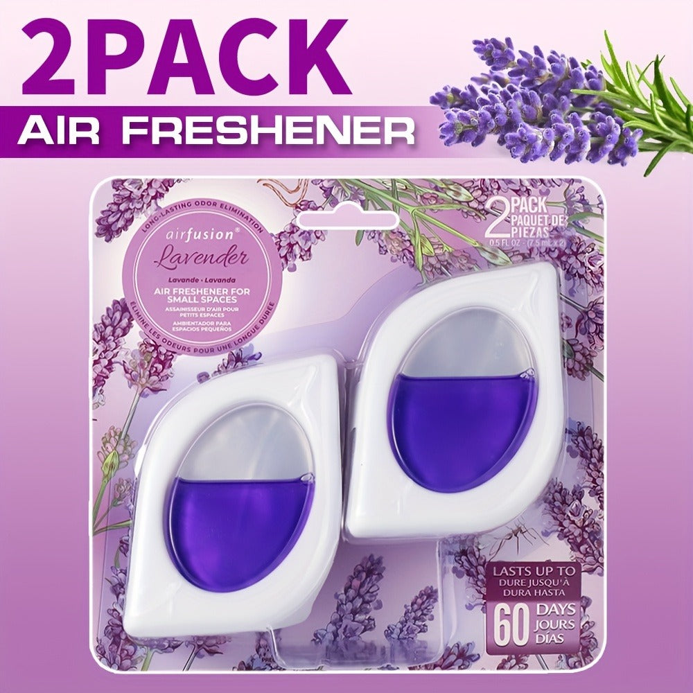 Air Freshener Odor Eliminator for Home Closet Bathroom Pets Small Space 0.25oz Up to 30 Days 6 Scents Eucalyptus Lavender Hawaiian Peach