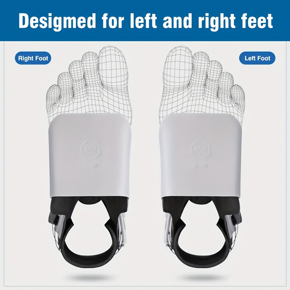 Adjustable Dial Foot Drop Ankle Brace with Air Cushion, Left or Right Foot in Sizes S–XXL Pictured
