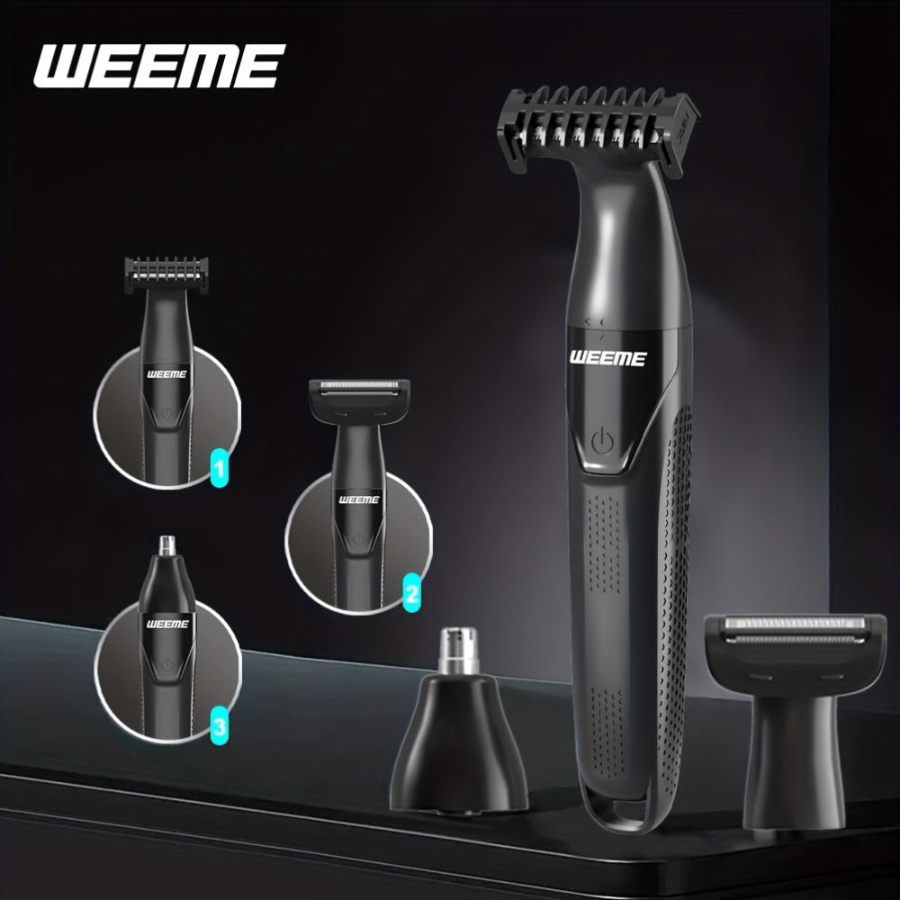Electric Epilator & Hair Removal Device 3-in-1 for Men & Women - Shaver Trimmer for Underarms Legs Arms Bikini Line Sensitive Areas