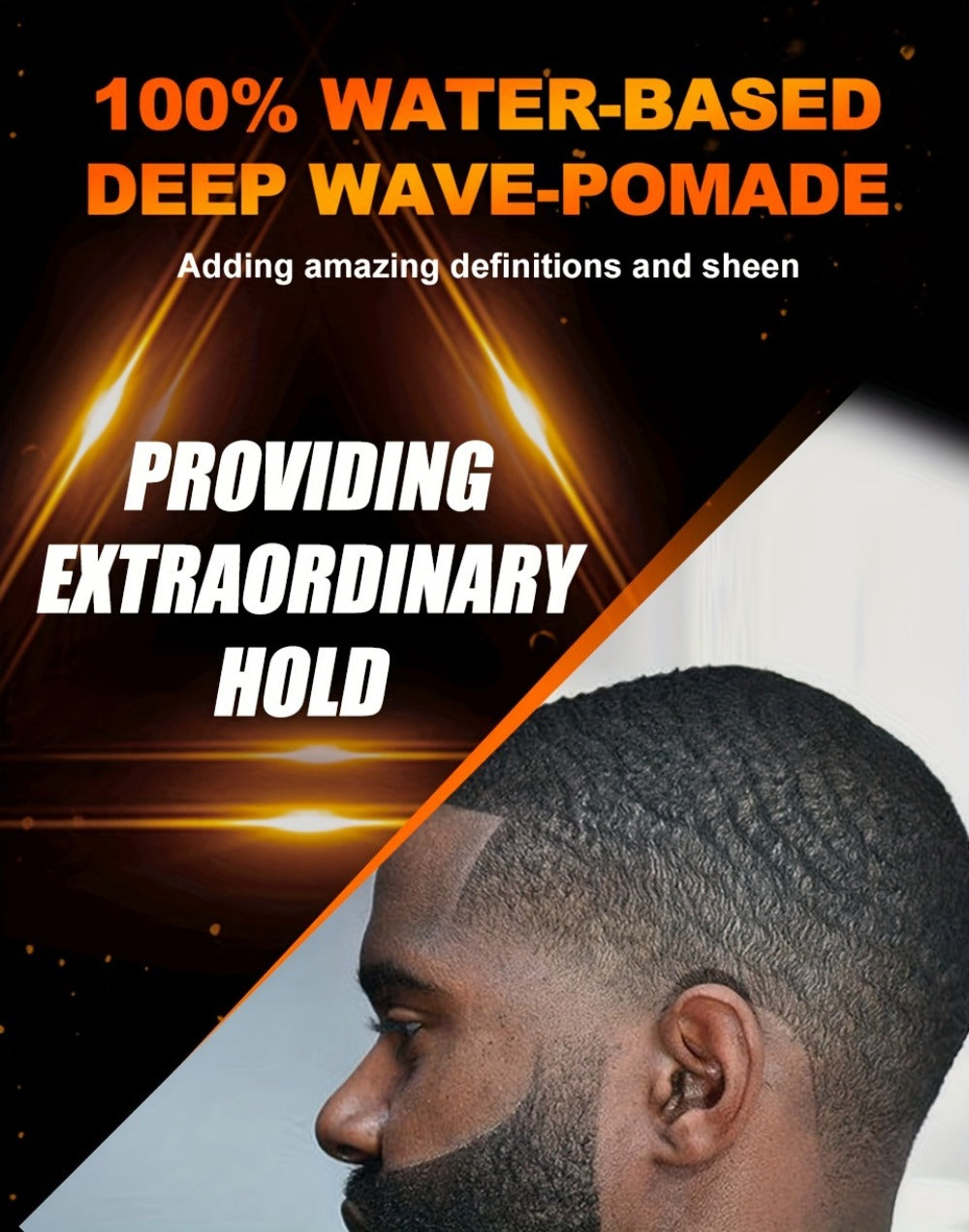 Wave Pomade Set for Men 360 Waves, Glycerin Formula Silky Shine, 4-Piece or 5-Piece Bundle with Silky Durag & Wave Brush