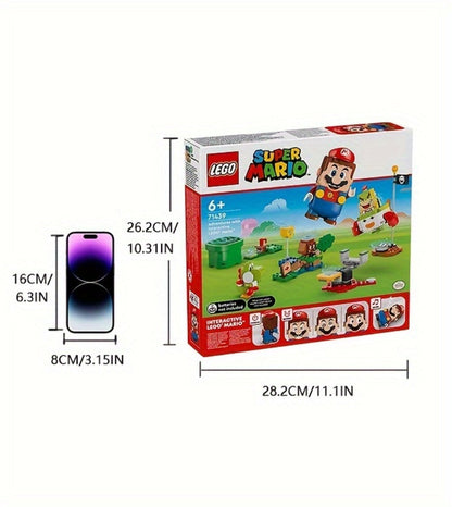 Interactive Mario Building Set LEGO 71439, Adventures with Interactive LEGO Mario Starter Course 218 Pcs