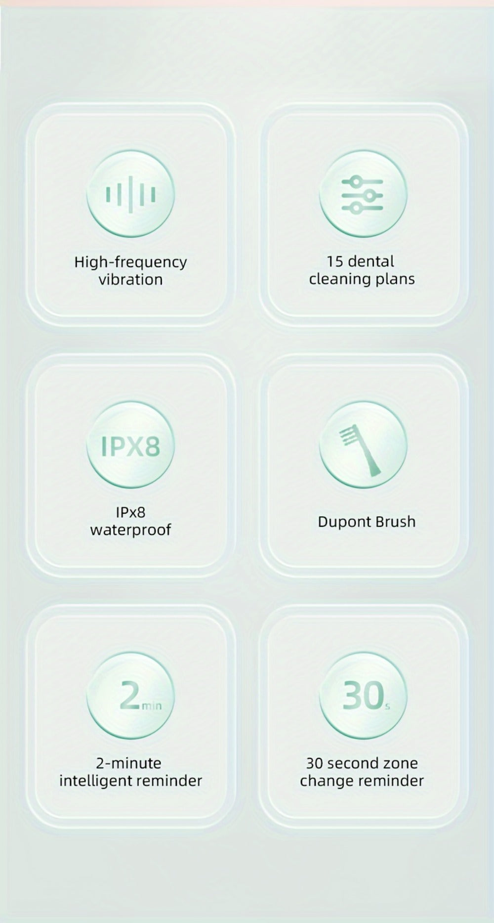 Electric Toothbrush Set with IPX8 Rating, 10 Brush Heads, Travel Case, Holder and Five Color Bundles
