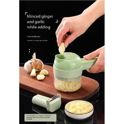 Mini Electric Food Chopper Portable USB Rechargeable 1 Cup Multifunctional Food Processor for Bath Time, Home Spa and Personal Care
