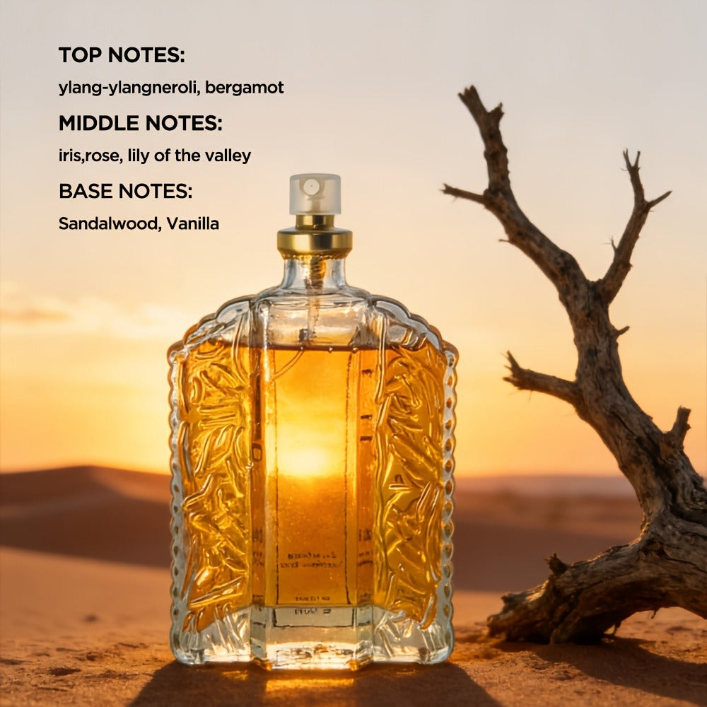 Arabian Perfume for Men & Women - Middle Eastern Oriental Fragrance, Rich Oud Musk Scent, Paraben Free Formula
