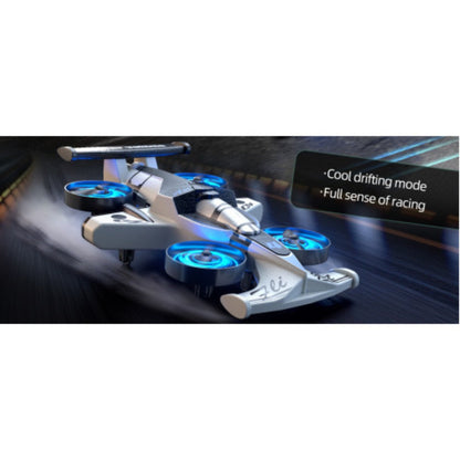 RC Flying Car Drone Combo for Kids with the Listed Color, Size or Set Options for Everyday Use