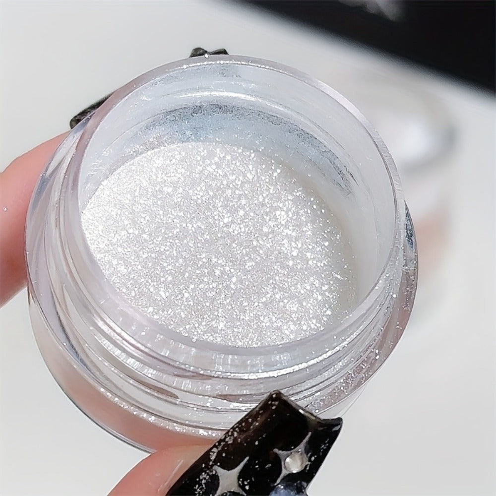 Glitter Highlighter Powder Set 3pcs Shimmer for Face & Body – Radiant Sparkle Fairy Glow Buildable Medium Coverage