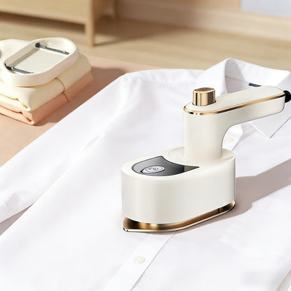 Handheld Clothes Steamer Mini Portable Folding Garment Steamer 180 Degree Rotating for Entryways, Bedrooms and Living Spaces