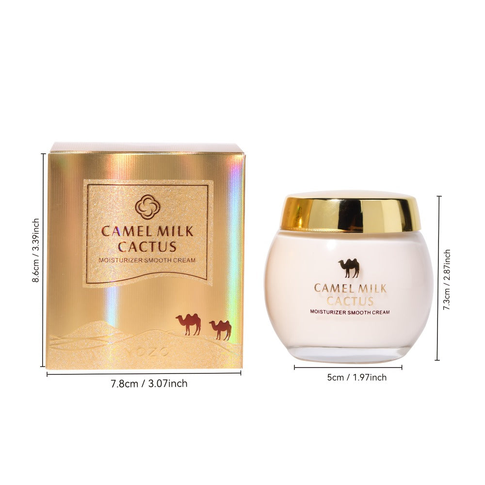 Retinol Night Cream with Niacinamide, Vitamin E & Camel Milk – Anti-Aging Firming & Brightening Overnight Face Cream, Reduces Wrinkles
