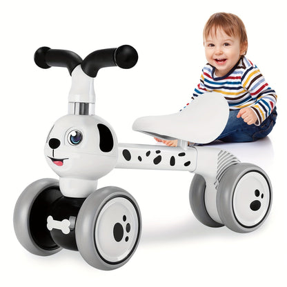 Baby Balance Bike 4 Wheels for Toddlers Ages 10+ Months Animal Design with the Listed Color, Size or Set Options for Everyday Use
