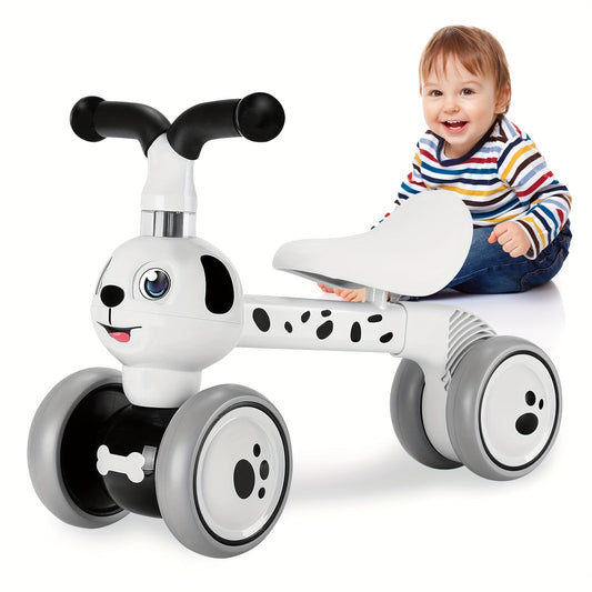 Baby Balance Bike 4 Wheels for Toddlers Ages 10+ Months Animal Design with the Listed Color, Size or Set Options for Everyday Use