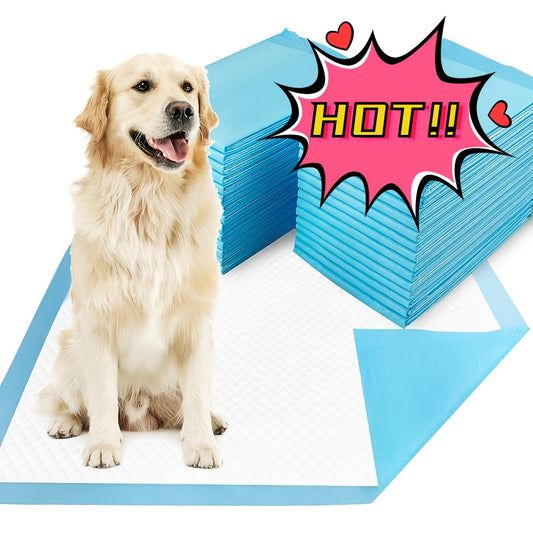 Disposable Dog Pee Pads XXXL Oversized – 6-Layer Waterproof & Odor-Resistant Training Pads for Small & Large Dogs