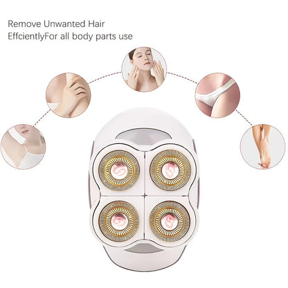 Electric Hair Remover for Women Portable Body Shaver USB Rechargeable Hair Removal for Face for Everyday Face, Beard and Body Grooming