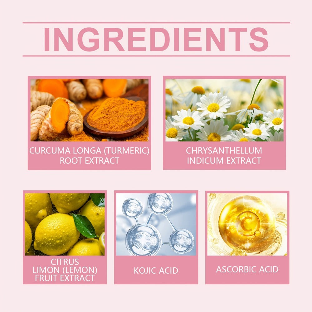 Turmeric Kojic Acid Facial Cleansing Pads Remover 40/80pcs, Exfoliating Toner Wipes for, All Skin Types