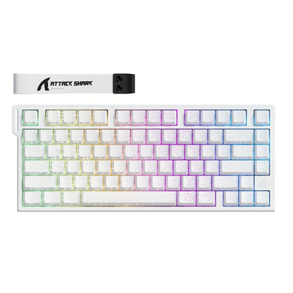 Hall Effect Mechanical Gaming Keyboard Attack Shark R82HE 80%, 0.005mm Rapid Trigger, 8000Hz Polling Rate