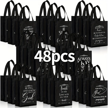 Christian Gift Bags Bulk with Handle for Parties, Celebrations and Guest Favors, with the Listed Configuration