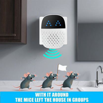 Dual-Mode Ultrasonic Pest Control Device 4-Pack with Plug-In Power and Compact Indoor Wall-Outlet Design