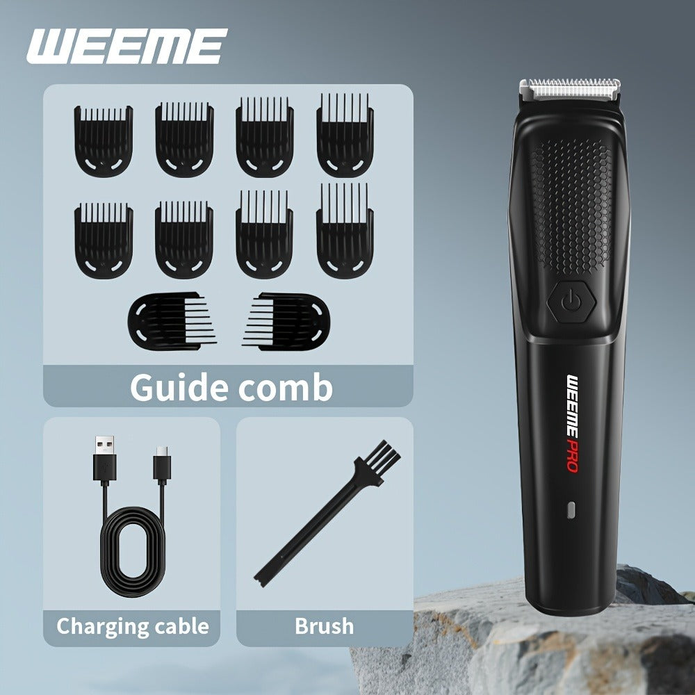 Beard Trimmer for Men Cordless Hair Clipper Electric Shaver Facial Mustache Body Hair for Everyday Face, Beard and Body Grooming