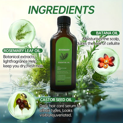 Rosemary Biotin Argan & Batana Hair Oil Spray Multi-Pack, Deep, Scalp Nourishing for Bath Time, Home Spa and Personal Care