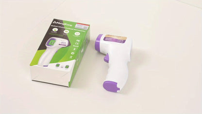 Non-Contact Forehead Thermometer Digital Infrared, 1-Second Instant Reading, Fever Alarm, 3-in-1 Forehead & Object Mode