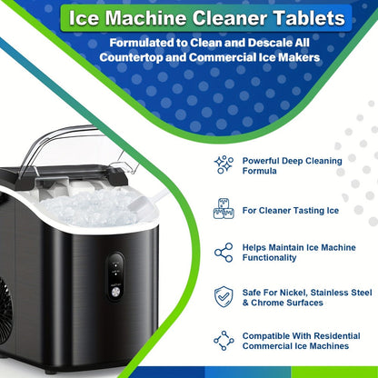 Ice Maker Cleaning Tablets Descaler 12/24/36 Pack for Entryways, Bedrooms and Living Spaces