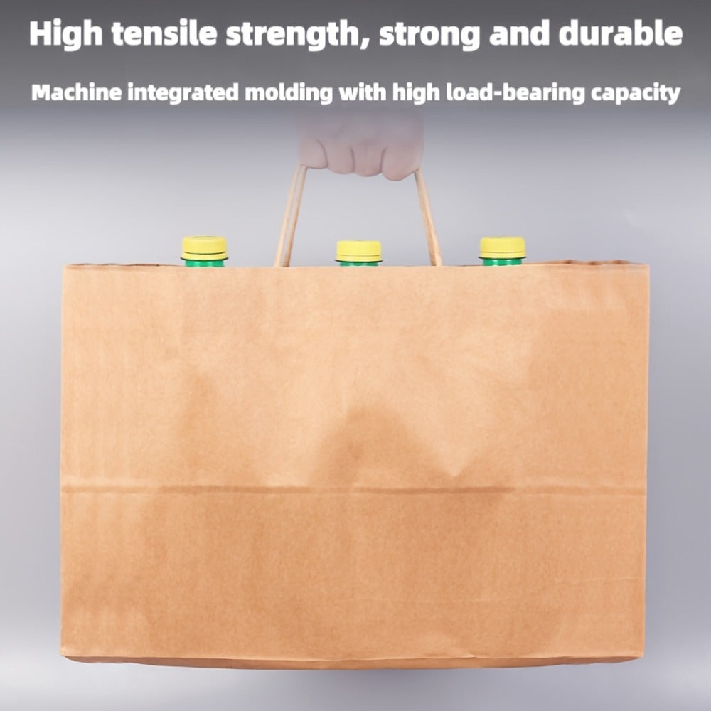 Shopping Bags with Handles 49pcs | 16x6x12 Inch Large Retail Gift Bags Bulk | Clothing Boutique Bags for Birthday, Wedding, Mother's Day