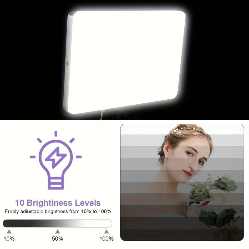 LED Ring Light 10 Inch with Stand Dimmable Fill Light for Vlogging Photography Makeup Selfie Live for an Everyday Personal Care Routine