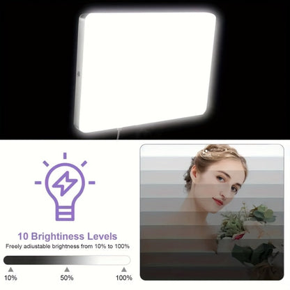 LED Ring Light 10 Inch with Stand Dimmable Fill Light for Vlogging Photography Makeup Selfie Live for an Everyday Personal Care Routine