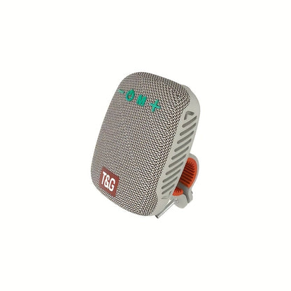 T&G 392 IPX5 Cycling Bluetooth Speaker, Compact Outdoor Wireless Speaker with TWS Stereo, FM Radio