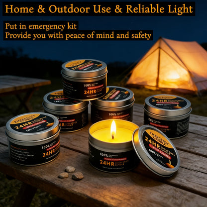 Long Burning Candles 4 Pack Burn Time Unscented Soy Palm Wax Candles in Metal Tins 80g Each for Everyday Face, Beard and Body Grooming