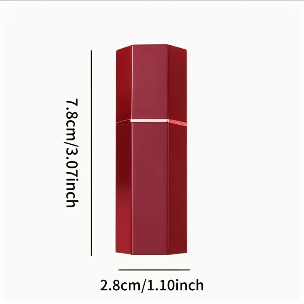 Lipstick Set, VividVeu 6-Piece Cream Bullet Collection with Numbered Rose, Red, Berry and Plum Shades