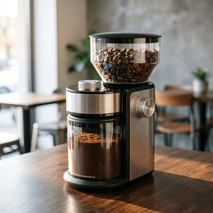 Burr Coffee Grinder Electric, 16 Grind Settings Adjustable Burr Mill Coffee Bean Grinder for 2-14 Cups