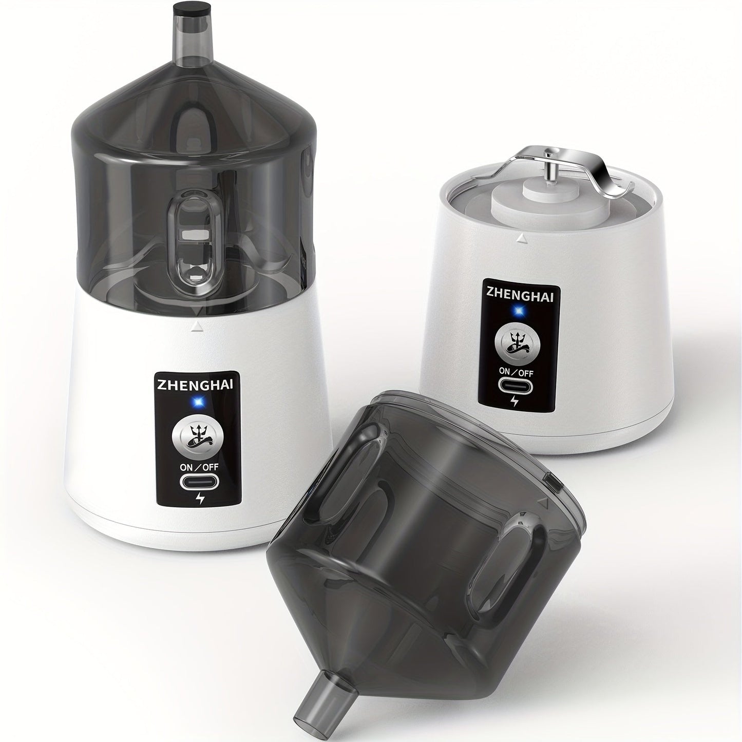 Electric Herb Grinder 150W USB-C Rechargeable - Dual Mode Pulse & Auto, Fast Grinding Dry Spices & Herbs