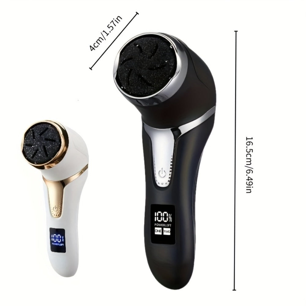 Electric Foot Callus Remover with 10pcs Pedicure Set, IPX7 Rechargeable Foot Grinder for Home and Salon Manicures