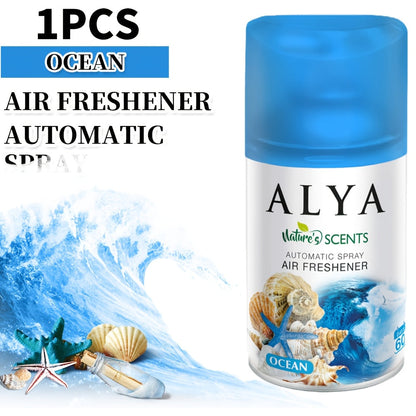 Spray Air Freshener Refill 8.45oz 1pc or 4pcs - 6 Scents Lavender Vanilla Cool Linen Ocean Mixed Berries Magnolia