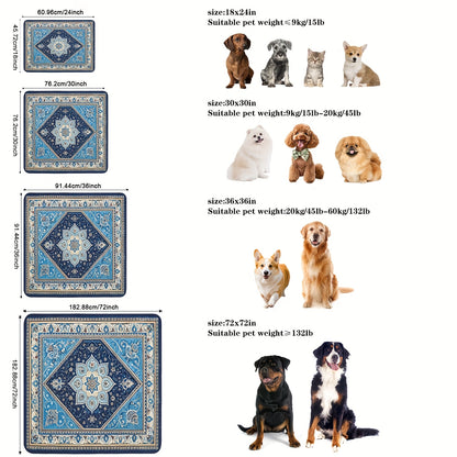 Washable Reusable Dog Pee Pads – Super Absorbent Non-Slip Puppy Training Pads in Multiple Sizes | Heavy-Duty Leakproof Pet Pads for Floor